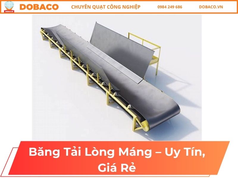 Băng Tải Lòng Máng - Uy Tín, Giá Rẻ
