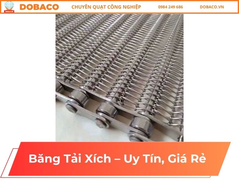 Băng Tải Xích – Uy Tín, Giá Rẻ