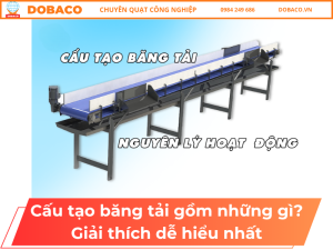 Cấu Tạo Băng Tải Gồm Những Gì? Giải Thích Dễ Hiểu Nhất