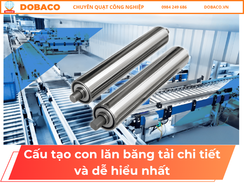 Cấu Tạo Con Lăn Băng Tải Chi Tiết Và Dễ Hiểu Nhất